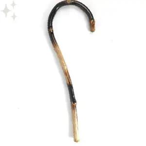 곡선형 원목 지압 막대 어깨 목 등 근육 이완 혈액 순환 촉진 경락 마사지 도구