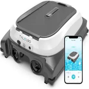 (2026년 신규) 탈로스보 플레코 SK01 태양광 로봇 풀 표면 스키머(APP 지원 장애물 회피 기능 포함) 7L