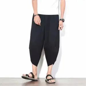 항아리 여름 바지 팬츠 하렘 남자 조거 루즈핏 시원한 남자통바지 여름바지 와이드핏