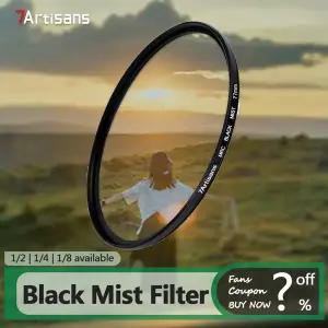 카메라 인워터 촬영용 블랙 미스트 확산 필터 12 18 렌즈 필터 39mm 46mm 49mm 55mm 58mm 62mm 67mm 72mm 7