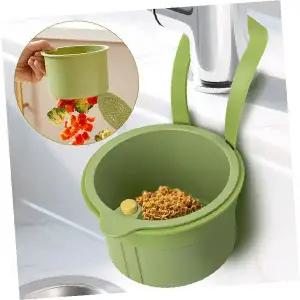 주방 싱크대 음식물 거름망 원터치 배수구 필터 거치대 수납 정리 용품