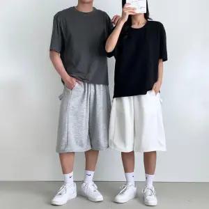 남녀공용 버뮤다팬츠 통반바지 빅사이즈반바지 여름