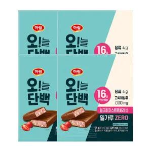 하림 오늘단백 밀크초코 스트로베리바(48g X 12개입) 576g 4개