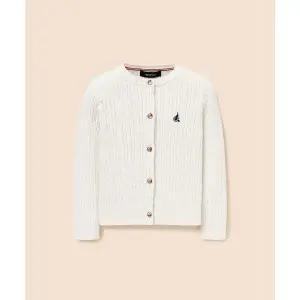 빈폴 키즈 BEANPOLE KIDS Essential 여아 클래식 케이블 카디건 아이보리 (BI615AGE20) BI615AGE20 113457