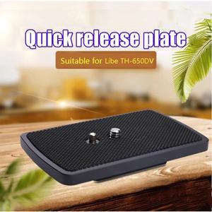 리벡 TH-650DV 비디오 헤드용 금속 퀵릴리즈 플레이트 소니 VCT-1170RM VPR100 삼각대