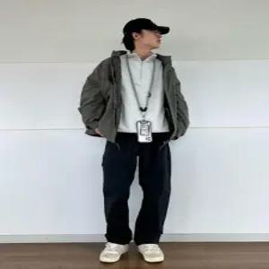 프릭스스토어 페이드 m65 숏야상 라이너 세트