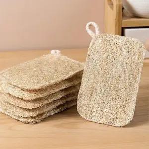 JP 천연 수세미 주방 수세미 6P 1세트