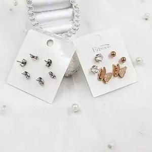 [셀러에이드]의료용 스테인리스 침 스타일 귀걸이 남녀공용 1쌍