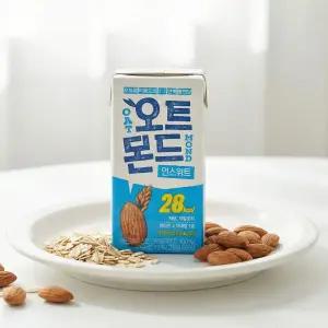 오트몬드 언스위트 190ml 팩 24개 롯데칠성