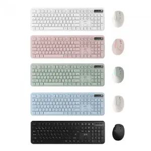 지클릭커 오피스프로 WMK760 사일런스L 무선 키보드 마우스 세트 (블랙)