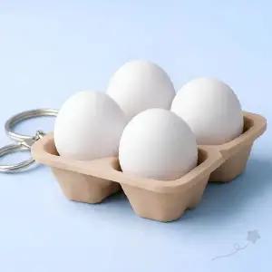 계란 클리커 키링 클릭 피젯토이 가방 키홀더 차키 인싸 행운 액막이 졸업선물