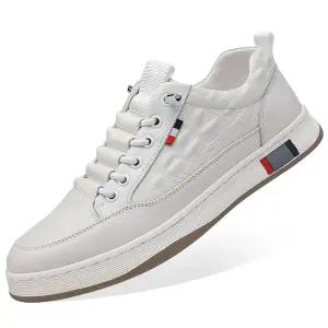 씨플  한아로지스 소가죽 악어무늬 남자 스니커즈