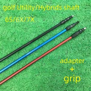 신형 골프 하이브리드/유틸리티 샤프트 VTS 블랙/블루/레드 클럽 6S/6X/7X 플렉스 그래파이트 어셈블리 슬