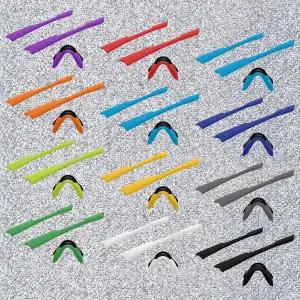 호환  HDTAC 교체용 고무 키트 귀양말 및 코 패드 오클리 M2 프레임 OO9212M2 프레임 XL OO9343 선글라스