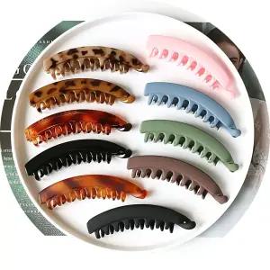 바나나 헤어 집게핀 트위스트 머리집게핀 헤어핀 10종 헤어집게핀 헤어핀