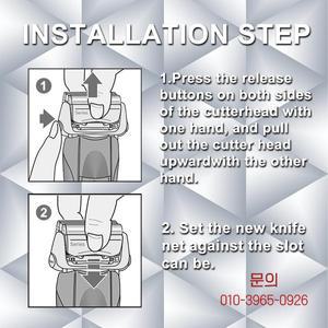 브라운 시리즈 7 전기 면도기 790cc760cc750cc720799797797cc789cc799cc795cc735s 교체용 포일 헤드