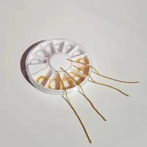 젤네일파츠 네일파츠 세트 재료 골드 실버 구슬체인