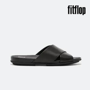 [핏플랍(슈즈)] [공식] 핏플랍 그라시에 크로스 슬라이드 ALL BLACK 882738