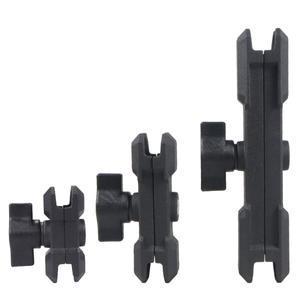 호환 더블 소켓 익스텐션 암  볼 헤드 베이스 어댑터  램 마운트용 금속  고프로 카메라 자전거 오토바이