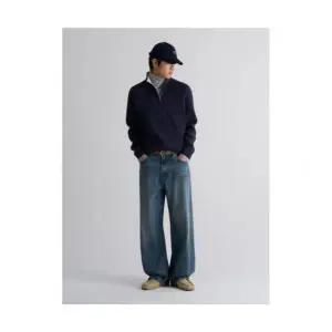 매장정품 8SECONDS 에잇세컨즈 벌룬 핏 데님 팬츠 블루 456121MM5P 1194386