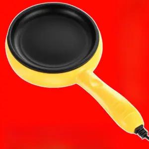 미니 전기 후라이팬 소형 캠핑 그릴 다용도 프라이팬