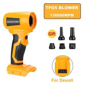 터보 제트 팬 무선 전기 공기 송풍기 130000RPM dewalt 호환용 20V 배터리 호환용 용 무단  먼지 날리는