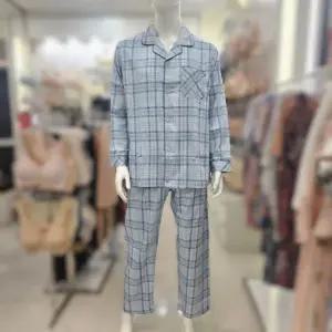 순면 체크 남성 파자마 세트 MP8791A