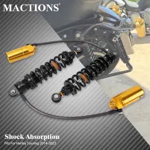 바이크 오토바이쇼바 리어 서스펜션 할리 투어링 로드 스트리트 글라이드 킹 2014-2024용 오토바이 리모트