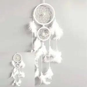 [데코] 드림캐쳐 2단 화이트 감성소품 벽꾸미기
