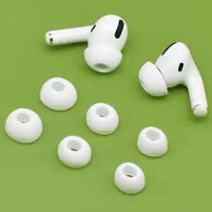에어팟 프로 2 호환 이어 팁 1쌍 1세대 2세대 이어폰 캡 귀마개 고무 폼 이어팟 교체 실리콘