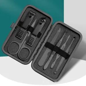 손톱깎이 세트 7종 발톱 손톱 깎이 네일 연마 귀이개 족집게 미용 가위 여행 휴대용 여행용