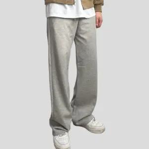 감탄 세미 와이드 조거 일자 바지 트레이닝 팬츠 사계절용