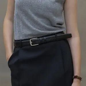 하우스오브폰드 10차 Cow leather square belt