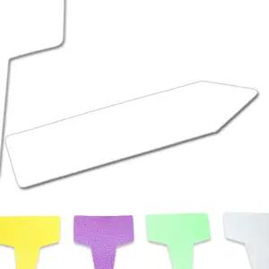 화분이름표 일자형 식물팻말 화이트 I형 중형 300개 라벨 꽃이름표 수목표찰 다육이 텃밭