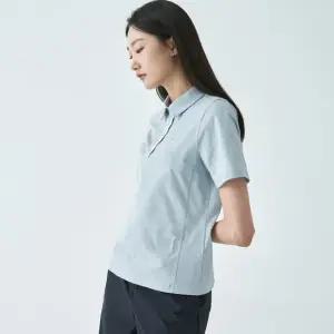 [지센] 여성 소로나 카라 반팔 티셔츠 LSTSO451_SB