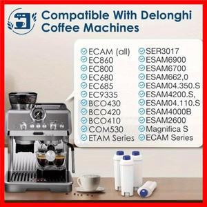 DeLonghi 필터 DLSC002, 정수 카트리지 활성탄 연화제용 커피 머신 교체