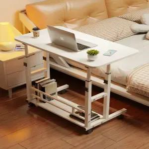 높이조절 이동식 사이드 쇼파 테이블 미니 침대용 노트북 티테이블 사이드테이블 각도 높이