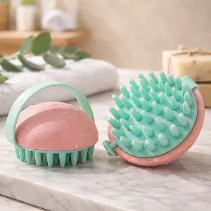 두딱이 머리감는도구 샴프브러쉬 샴푸솔 두피솔 비듬빗