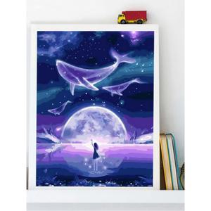 우영우 고래 피포페인팅 고래유화그리기 혹등고래 그림그리기세트 유화 성인 DIY 그림세트