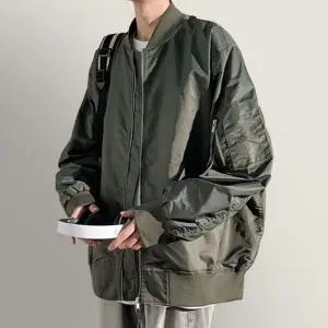 남성 바람막이 점퍼 나일론 시티 아우터 남성 항공 점퍼 간절기 베이직 오버핏 블루종 캐주얼