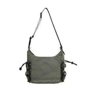 [디젤] 테크 오벌 D 로고 남성 크로스백 153415660