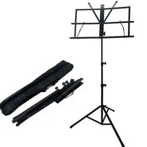 휴대용 보면대 스탠드형 이동식 악보대 접이식 보면대 받침대 악기 높이 조절 대접 하면