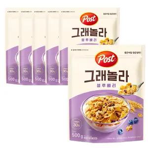 포스트 그래놀라 블루베리 500g x6개/시리얼