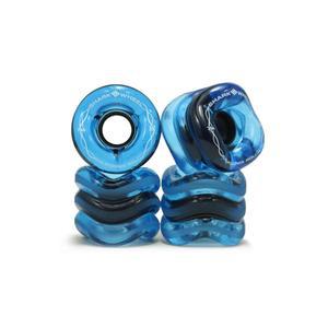 SHARK WHEEL 60MM 78A, 스케이트보드 크루징 휠, 사파이어, 세트 롤, 4개 바퀴 캘리포니아
