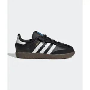 아디다스 ADIDAS KIDS 삼바 OG 컴포트클로저 EL 인펀트 - 블랙 JQ3192