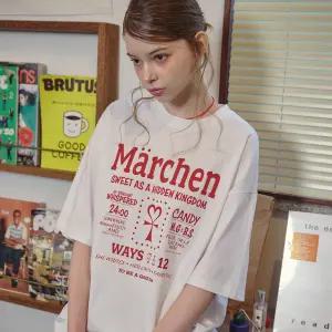 Marchen story 반팔티 화이트