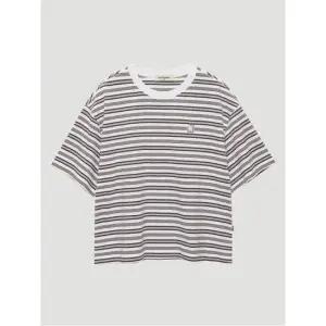 노르디스크 멀티 스트라이프 반팔 티셔츠W OWM25261W3 390515