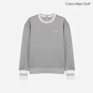 [CK골프]캘빈클라인골프 여성 우븐 크루넥 긴팔티셔츠 CA2MT230103