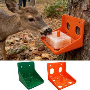 말용 젖돌통 소금 블록 미네랄통 홀더 염소 미네랄 가축용 트레이