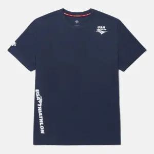 반팔티 UQC SQ221ITS49-NAV USAT 그래픽 티셔츠 / NAVY